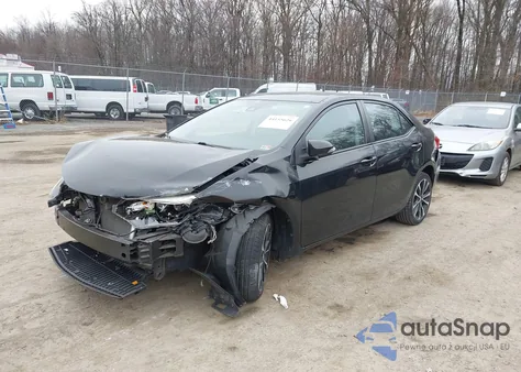 2017 Toyota Corolla Se z USA, uszkodzony, nr VIN 2T1BURHE6HC862738